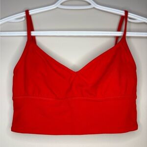 lululemon sweetheart align Red Sports Bra